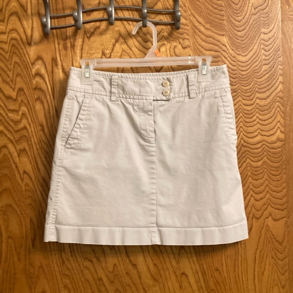 J. Crew Dresses & Skirts - J. Crew Khaki (jean-ish) mini skirt!